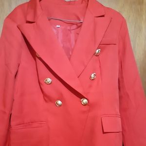 Red blazer